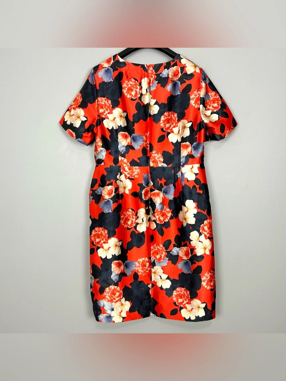 J. Crew Collection Silk Blend Sheath Dress Women’s Size 16 Floral Colorful